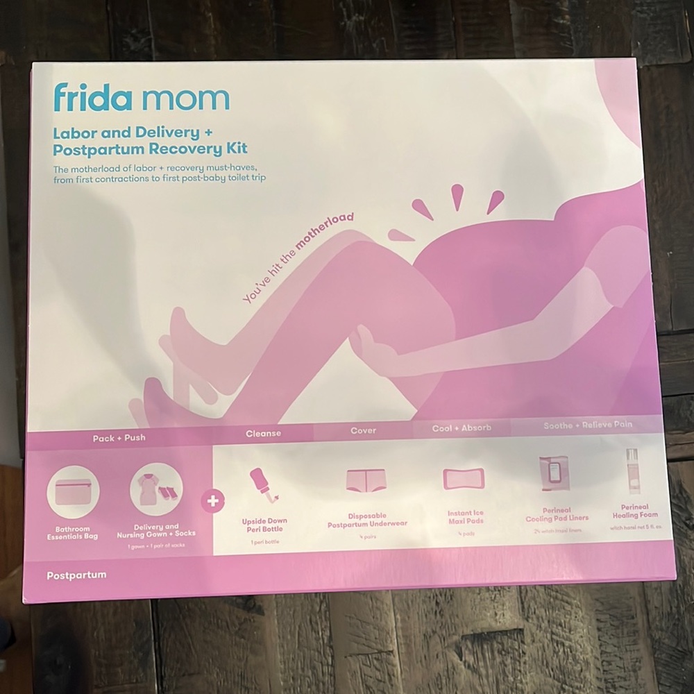 NWT Frida mom labor and delivery + postpartum recovery kit